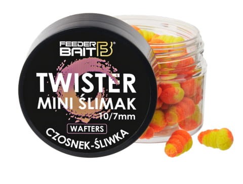 Przejdź do produktu Przynęta Feeder Bait - Mini Ślimak Wafters Czosnek & Śliwka