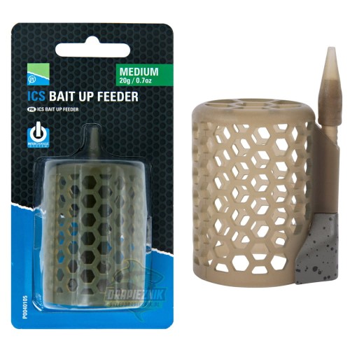 Przejdź do produktu Koszyk zanętowy Preston ICS Bait Up Feeder - Medium 20g