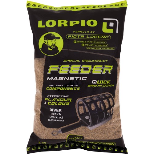 Przejdź do produktu ZANĘTA LORPIO FEEDER MAGNETIC RIVER 2kg