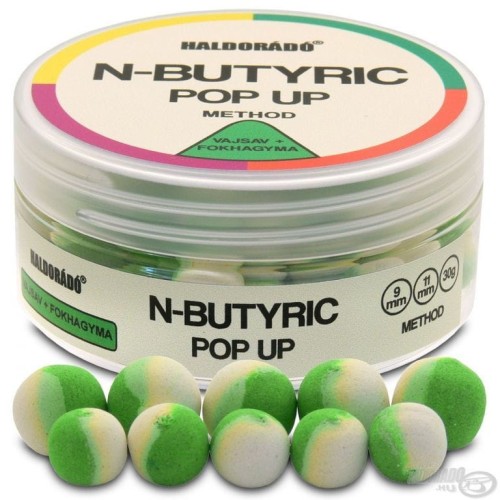 Przejdź do produktu PRZYNĘTA HALDORADO N-BUTYRIC POP UP METHOD - KWAS MASŁOWY & CZOSNEK