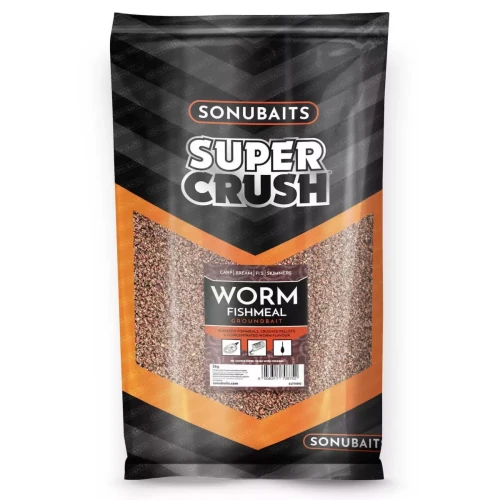 Przejdź do produktu ZANĘTA SONUBAITS SUPERCRUSH WORM FISHMEAL 2KG