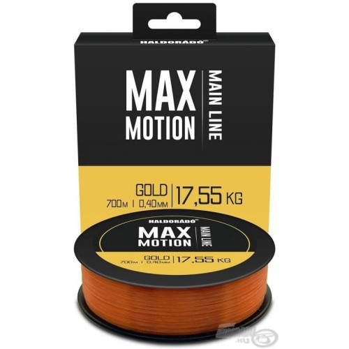 Przejdź do produktu Żyłka HALDORADO MAX MOTION Gold 0,40 mm/700 m