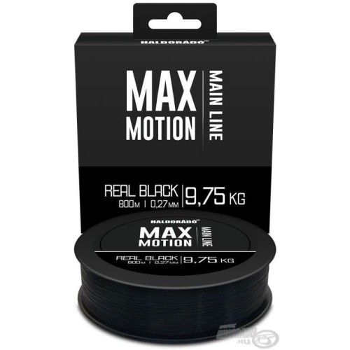 Przejdź do produktu Żyłka HALDORADO MAX MOTION Real Black 0,27 mm/800