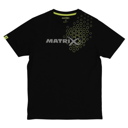 Przejdź do produktu T-shirt Matrix Hex Print Black rozm. XXL