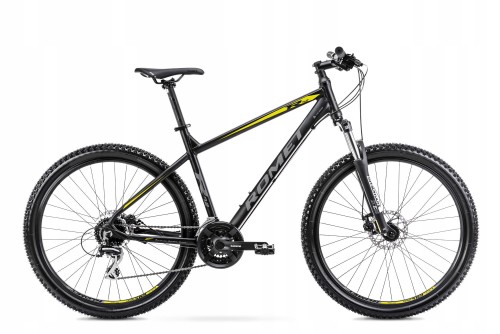 Przejdź do produktu Rower Romet RAMBLER R7.2 21 XL Czarno-Szaro-Żółty