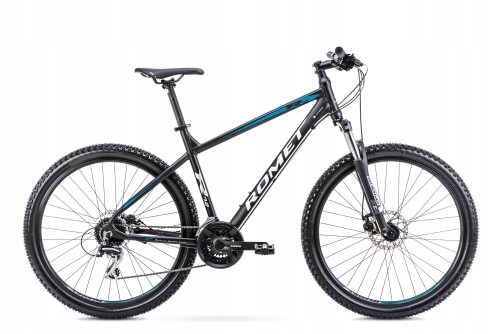 Przejdź do produktu Rower Romet RAMBLER R7.2 21 XL Czarno-Turkusowo-Srebrny