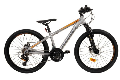 Przejdź do produktu Rower Romet RAMBLER DIRT 24 13 S srebrno-pomarańcz