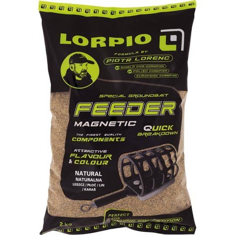 Przejdź do produktu ZANĘTA LORPIO FEEDER MAGNETIC NATURAL 2000G