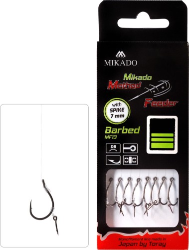 Przejdź do produktu PRZYPON METHOD FEEDER MIKADO - Z IGŁĄ - hak z zadziorem nr 10 