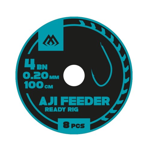 Przejdź do produktu PRZYPONY WIĄZANE MIKADO - AJI FEEDER nr 16 BN / żyłka: 0.10mm/100cm