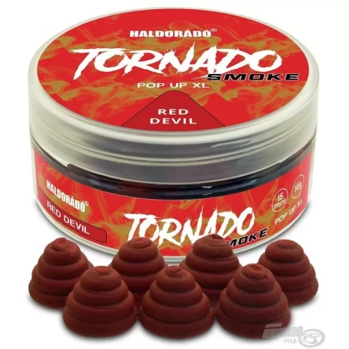 Przejdź do produktu Przynęta HALDORADO TORNADO Smoke Pop Up XL - Red Devil