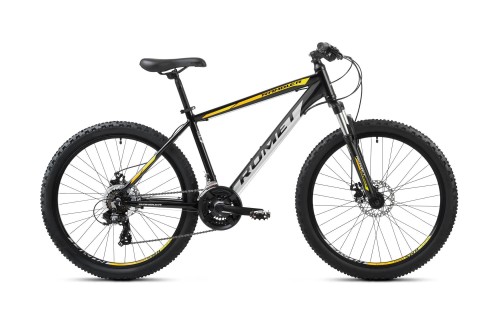 Przejdź do produktu Rower Romet RAMBLER R6.2 17 M czarno-żółty