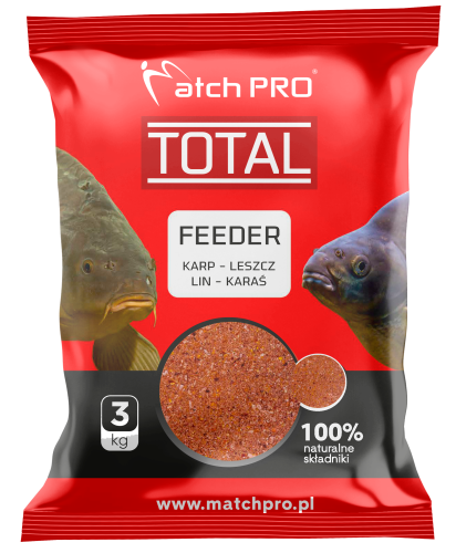 Przejdź do produktu ZANĘTA MatchPro TOTAL FEEDER KARP LESZCZ LIN 3kg