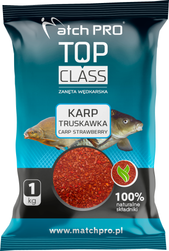 Przejdź do produktu Zanęta MatchPro TOP CLASS KARP TRUSKAWKA 1kg