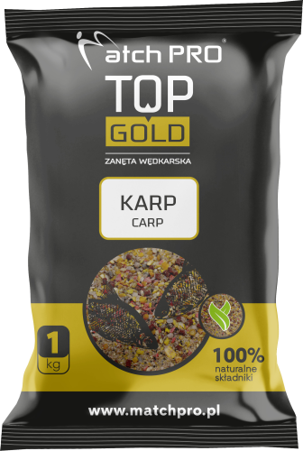 Przejdź do produktu Zanęta MatchPro TOP GOLD KARP 1kg