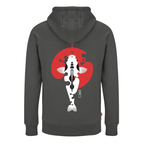 Przejdź do produktu BLUZA KUMU RISING SUN HOODIE GREY LARGE