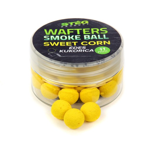 Przejdź do produktu Przynęta Steg Wafters Smoke Ball 11mm 15g Słodka Kukurydza