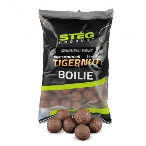 Przejdź do produktu Kulki Zanętowe Steg Soluble Boilie 24mm 1kg Orzech Tygrysi