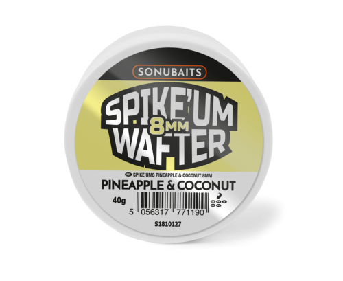 Przejdź do produktu Sonubaits Spike'Um Wafter 8mm - Pineapple & Coconut