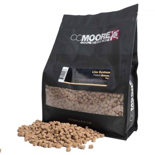 Przejdź do produktu Pellet CC Moore Live System 6mm 1kg