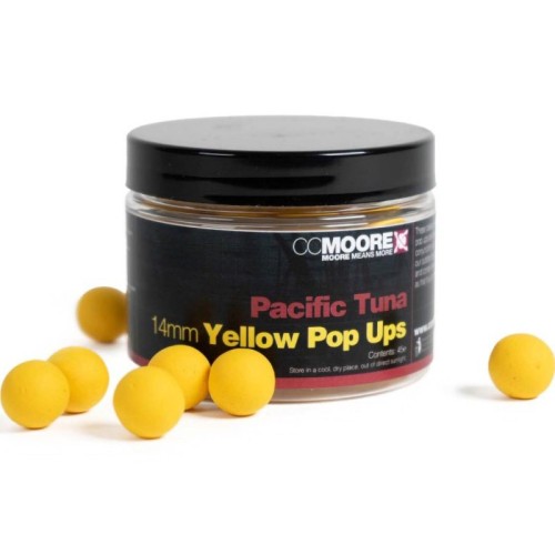 Przejdź do produktu Kulki CC Moore Pacific Tuna Yellow Pop Ups 12mm