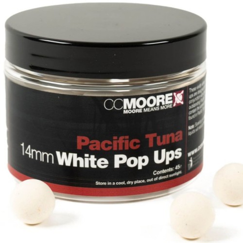 Przejdź do produktu Kulki CC Moore Pacific Tuna White Pop Ups 12mm