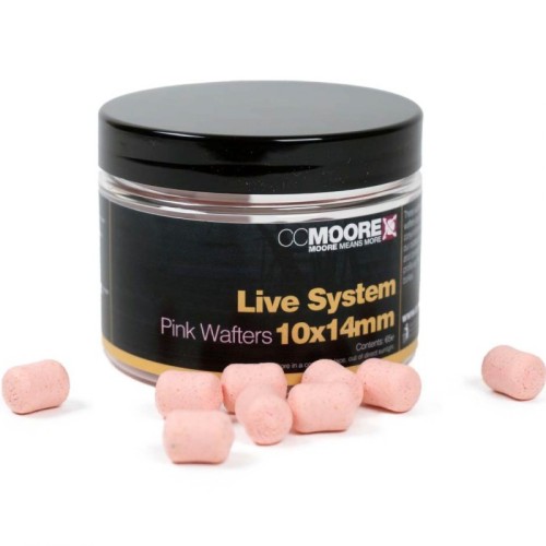 Przejdź do produktu Wafters Dumbells CC Moore Live System Pink 10x14mm