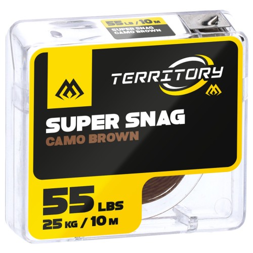 Przejdź do produktu Plecionka przyponowa Mikado Super Snag 10m - Camo Brown 55lbs