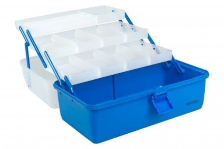 Przejdź do produktu MISTRALL SKRZYNKA WĘDKARSKA NA AKCESORIA DWIE TACKI - 30X18X14,5CM