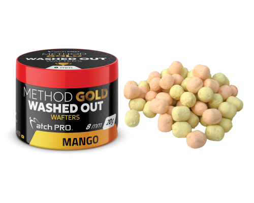 Przejdź do produktu PRZYNĘTA MATCHPRO METHOD GOLD WAFTERS WASHED OUT MANGO 8MM