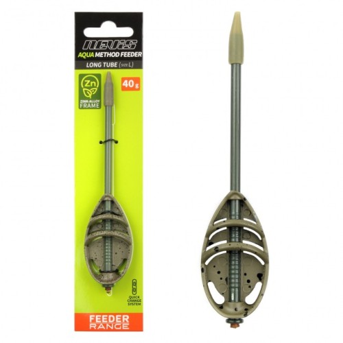 Przejdź do produktu Podajnik Steg Long Cast AQUA Methood Feeder 50g