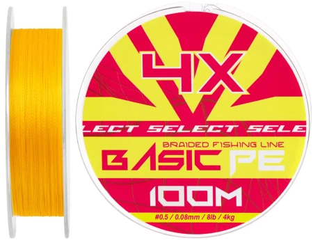 Przejdź do produktu Plecionka Select Basic PE 150m (pomarańczowy) 0.18mm 9,9KG