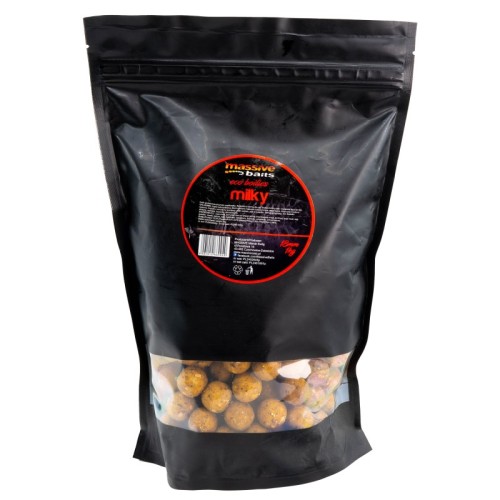 Przejdź do produktu Kulki Massive Baits Eco Boilies Milky 18mm 1kg