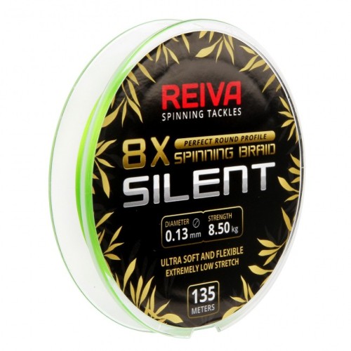 Przejdź do produktu Plecionka Reiva Silent 135m 0,21mm Fluo Green