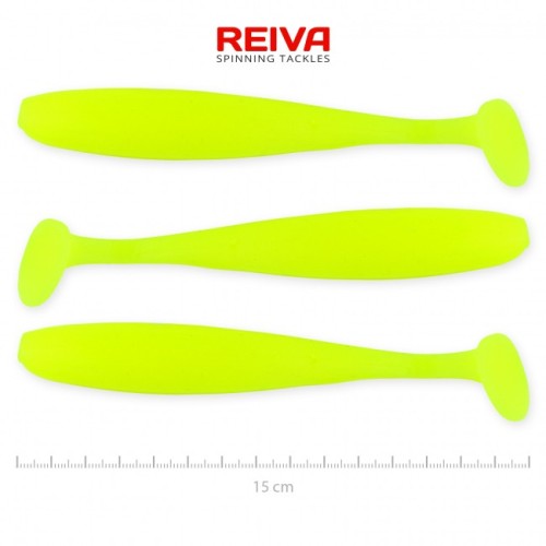 Przejdź do produktu Przynęta gumowa Reiva Flash Shad 15cm 3szt (Lemonade)