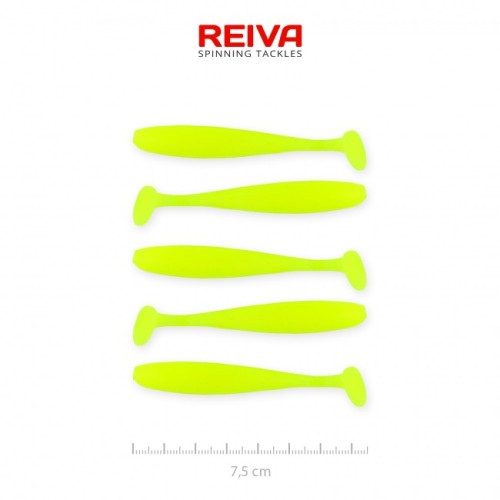 Przejdź do produktu Przynęta gumowa Reiva Flash Shad 7.5cm 5szt (Lemonade)