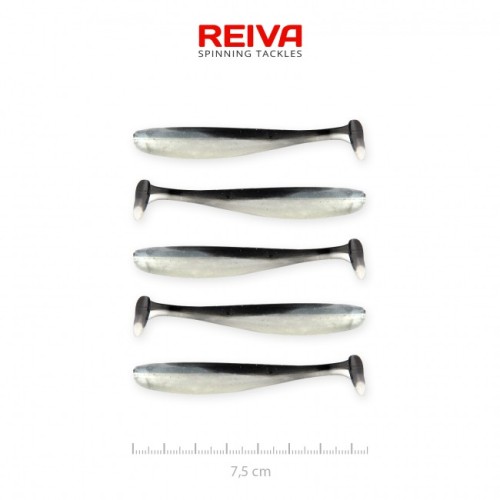 Przejdź do produktu Przynęta gumowa Reiva Flash Shad 7.5cm 5szt (Bleak)