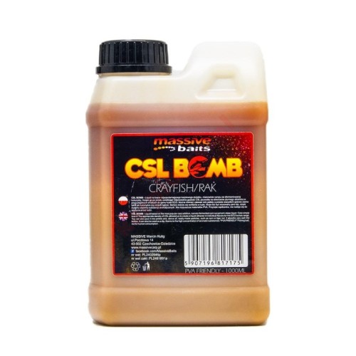 Przejdź do produktu Liquid Massive Baits CSL BOOMB/ Crayfish 1000ml
