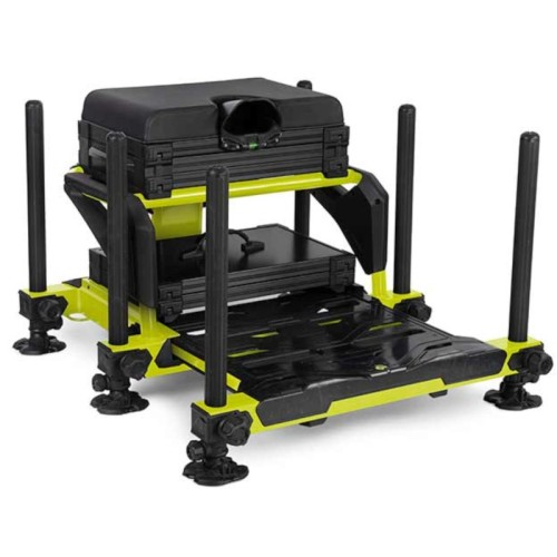 Przejdź do produktu Kosz Wędkarski Siedzisko Matrix S36 Pro Seatbox Lime Edition 2