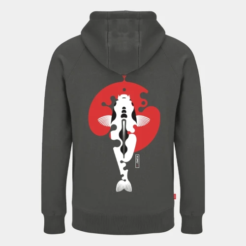 Przejdź do produktu BLUZA KUMU RISING SUN HOODIE GREY 2XL