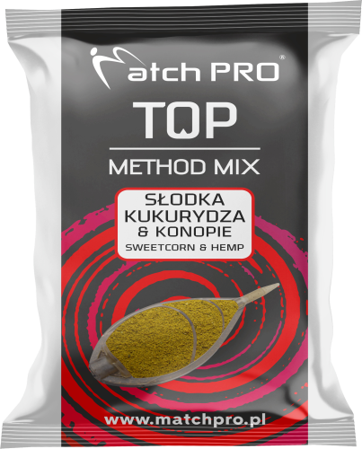 Przejdź do produktu Zanęta MatchPro METHODMIX SŁODKA KUKURYDZA & KONOPIA 700g