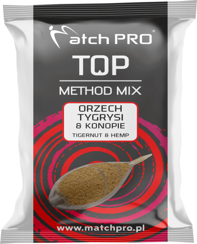 Przejdź do produktu  Zanęta MatchPro METHODMIX ORZECH TYGRYSI & KONOPIE 700g