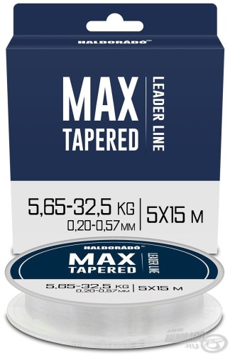 Przejdź do produktu Strzałówka HALDORADO MAX TAPERED Leader 5x15 m - 0,20-0,57mm