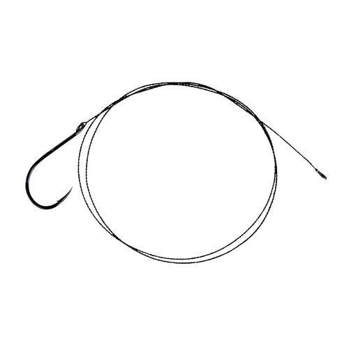 Przejdź do produktu Przypon Skeater Tungsten Trace – zadziorny, 50 cm/#002