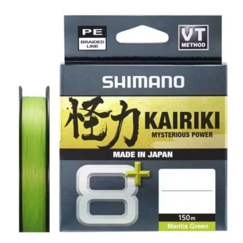 Przejdź do produktu Plecionka Shimano Kairiki 8+ 0,13mm 150m 8,3kg - Mantis Green