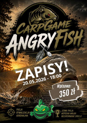 Przejdź do produktu Bilet na AngryFish Carp Game 2026
