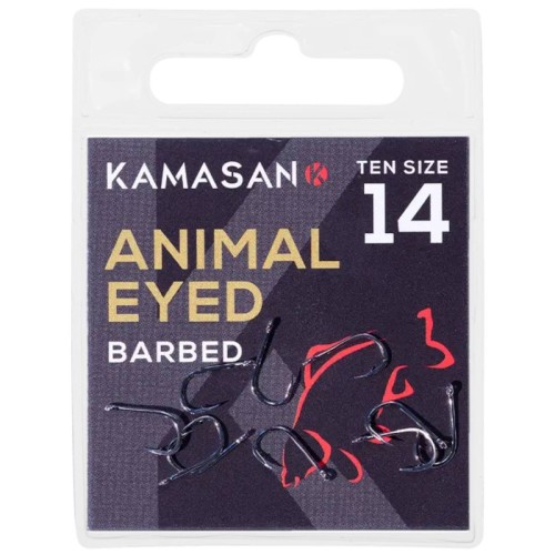 Przejdź do produktu Haczyki Kamasan Animal Barbed Spade - roz. 18