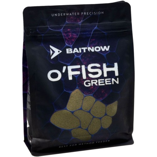 Przejdź do produktu Zanęta Method Feeder BaitNow O'fish Green 800g