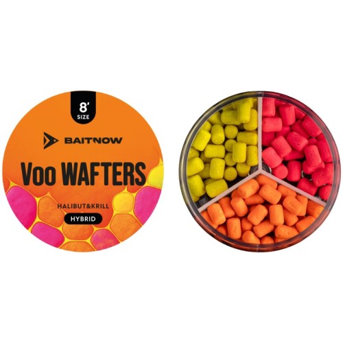 Przejdź do produktu Przynęta Wafters BaitNow Method Feeder Voo Wafters Hybrid 8mm 21g