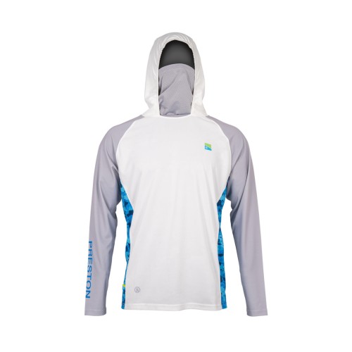 Przejdź do produktu Koszulka Preston Performance Hooded Sun Shirt UPF-40 - roz. L